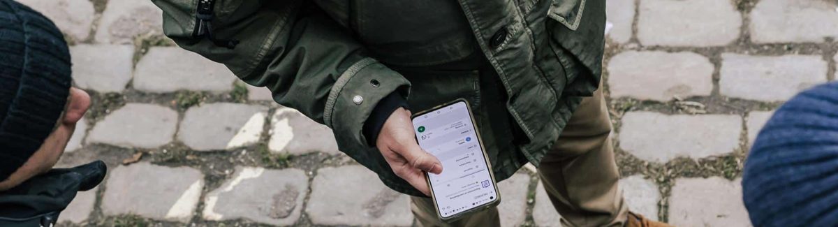 Tidsregistrering direkte på mobilen